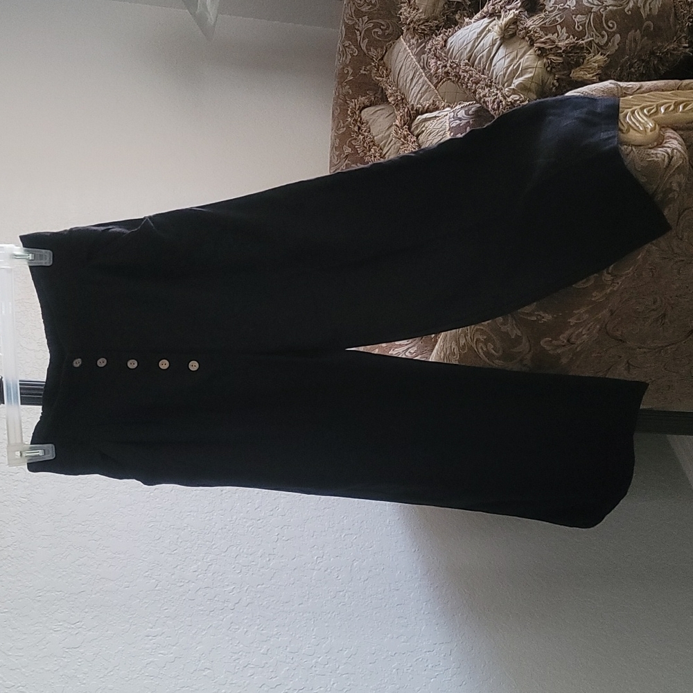 Black pant with wide  legs